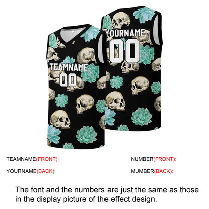 Individuelle Basketball-Jersey für Männer und Frauen. Gestickter und gedruckter Name, Nummer und Logo