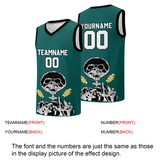 Individuelle Basketball-Jersey für Männer und Frauen. Gestickter und gedruckter Name, Nummer und Logo