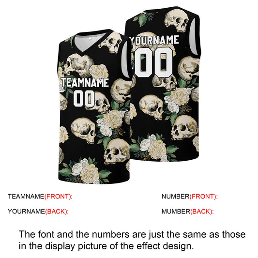 Individuelle Basketball-Jersey für Männer und Frauen. Gestickter und gedruckter Name, Nummer und Logo