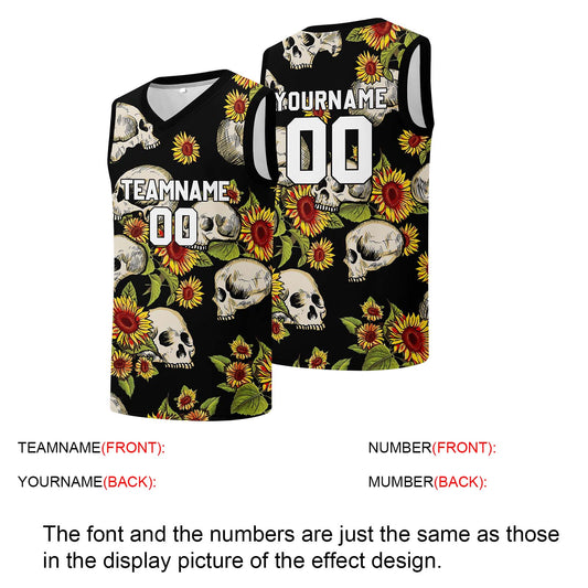 Individuelle Basketball-Jersey für Männer und Frauen. Gestickter und gedruckter Name, Nummer und Logo