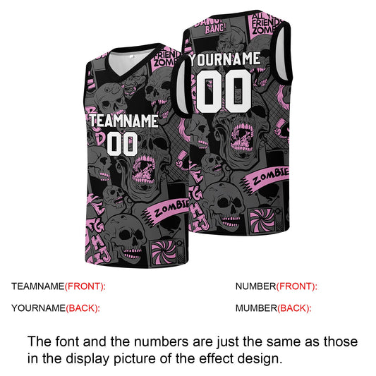 Individuelle Basketball-Jersey für Männer und Frauen. Gestickter und gedruckter Name, Nummer und Logo