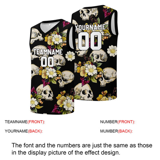 Individuelle Basketball-Jersey für Männer und Frauen. Gestickter und gedruckter Name, Nummer und Logo