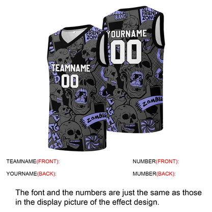 Individuelle Basketball-Jersey für Männer und Frauen. Gestickter und gedruckter Name, Nummer und Logo