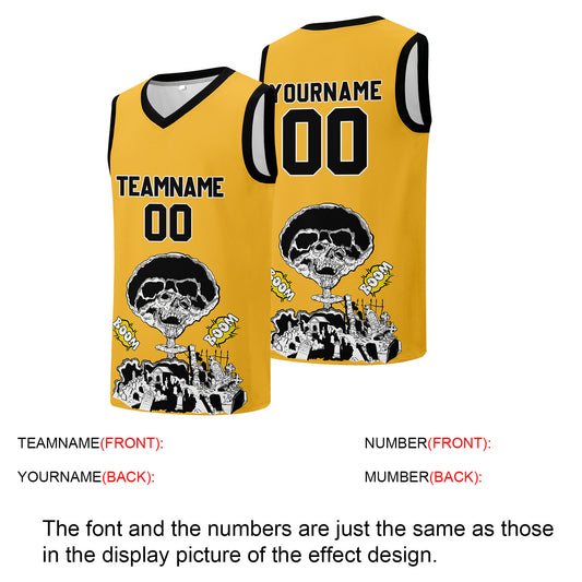 Individuelle Basketball-Jersey für Männer und Frauen. Gestickter und gedruckter Name, Nummer und Logo