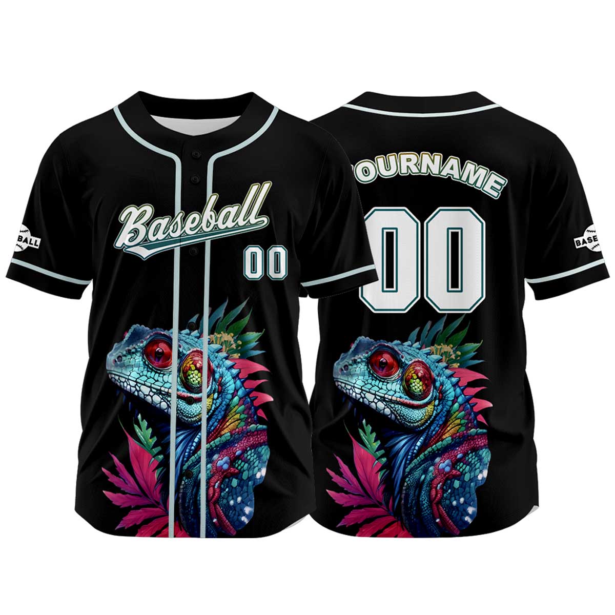 Benutzerdefiniert Schwarz Baseball Uniformen Drucken für Jungs Mädchen und Kinder Machen Ihr Team Mehr Vielfältig