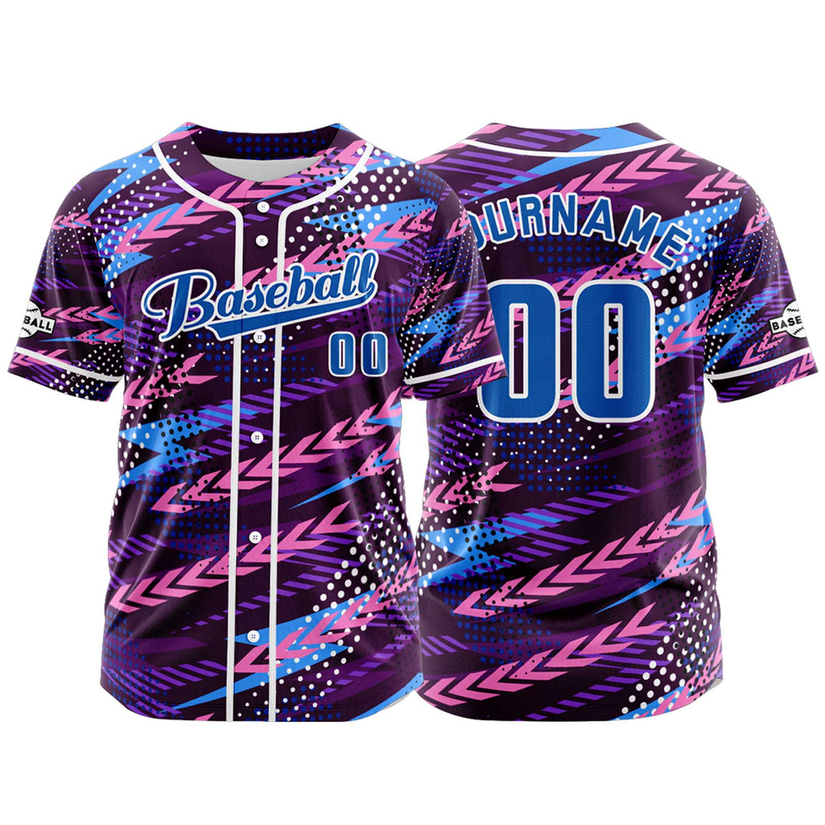 Benutzerdefiniert Lila Baseball Uniformen Drucken für Jungs Mädchen und Kinder Machen Ihr Team Mehr Vielfältig