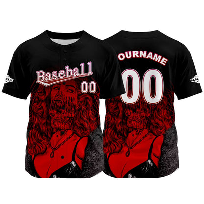 Benutzerdefiniert Schwarz Baseball Uniformen Drucken für Jungs Mädchen und Kinder Machen Ihr Team Mehr Vielfältig