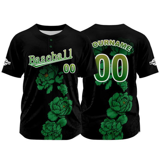 Benutzerdefiniert Schwarz Baseball Uniformen Drucken für Jungs Mädchen und Kinder Machen Ihr Team Mehr Vielfältig