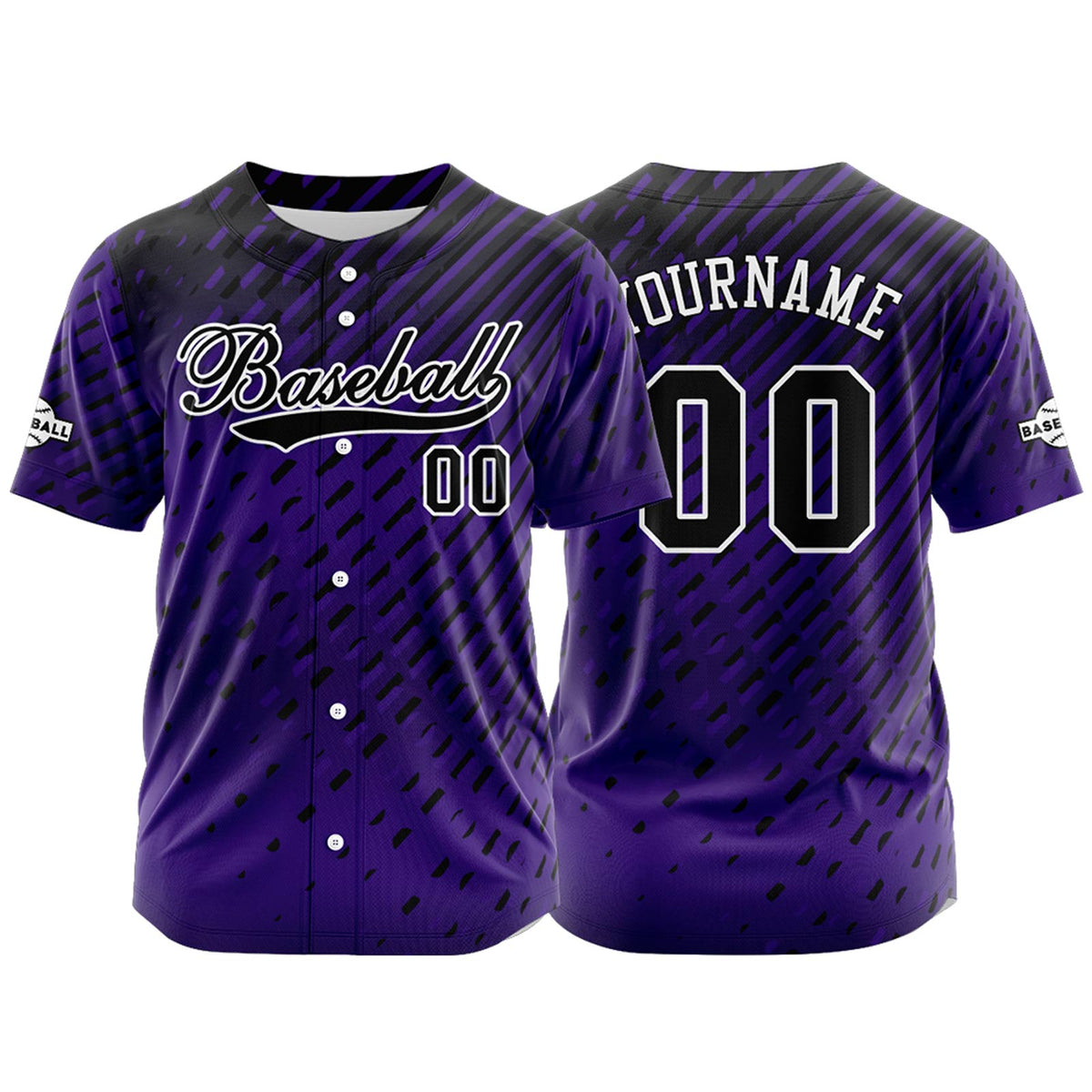 Benutzerdefiniert Lila Baseball Uniformen Drucken für Jungs Mädchen und Kinder Machen Ihr Team Mehr Vielfältig