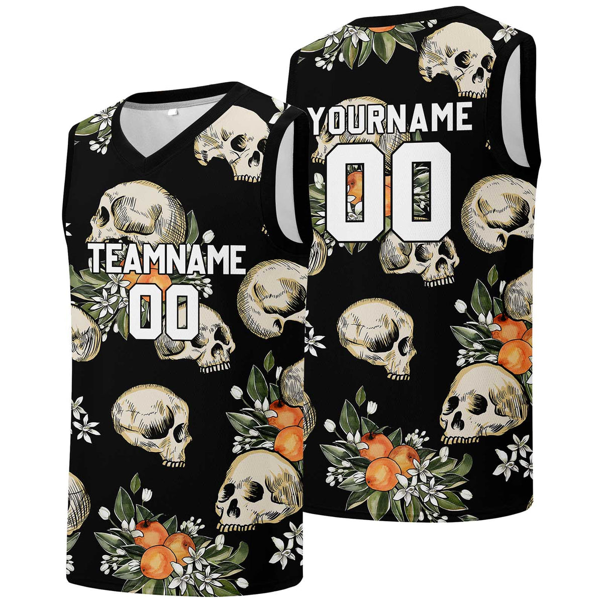 Individuelle Basketball-Jersey für Männer und Frauen. Gestickter und gedruckter Name, Nummer und Logo