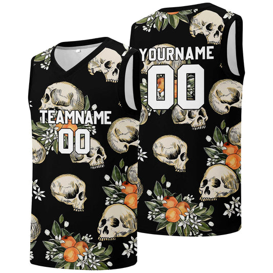 Individuelle Basketball-Jersey für Männer und Frauen. Gestickter und gedruckter Name, Nummer und Logo