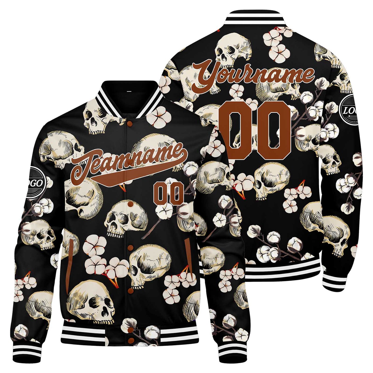 Benutzerdefinierte Baumwolle Varsity-Jacke. Letterman-Jacke für Männer, Frauen und Jugendliche