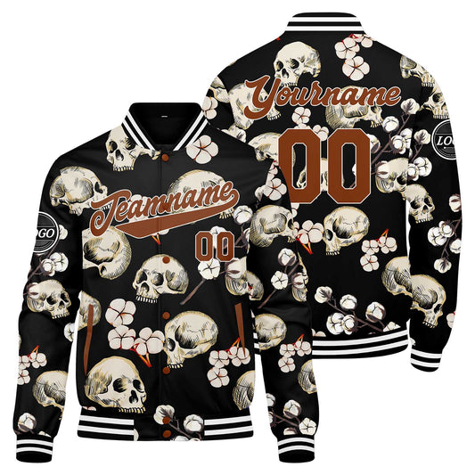 Benutzerdefinierte Baumwolle Varsity-Jacke. Letterman-Jacke für Männer, Frauen und Jugendliche