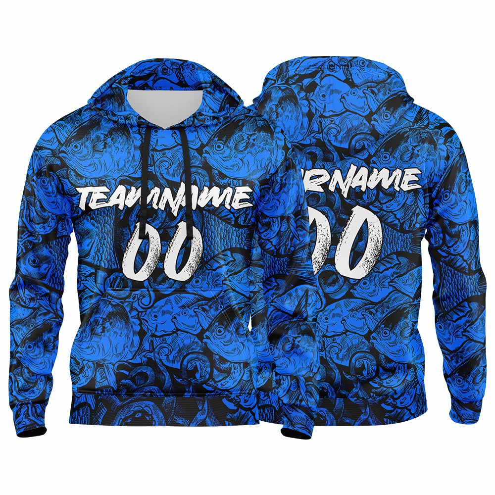 Benutzerdefinierter Sweatshirt-Hoodie für Mann, Frau, Mädchen, Junge. Drucken Sie Ihr Logo, Ihren Namen und Ihre Nummer Royal
