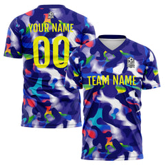 Benutzerdefinierte Fußballuniform Jersey Kinder Erwachsene Personalisiertes Set Jersey Shirt