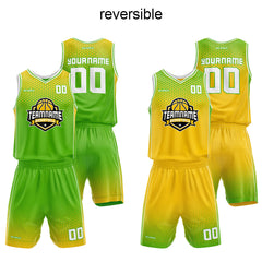 Benutzerdefinierter Reversible Basketballanzug für Erwachsene und Kinder Personalisiertes Trikot