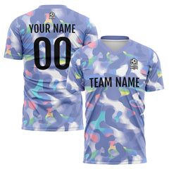 Benutzerdefinierte Fußballuniform Jersey Kinder Erwachsene Personalisiertes Set Jersey Shirt