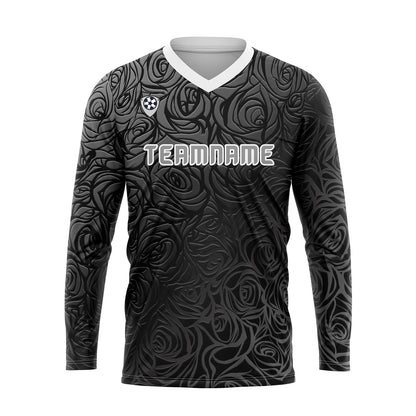 Kundenspezifisches Asche Basketball Fußball Schießen langes T-Shirt für Erwachsene und Kinder