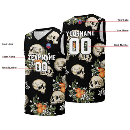 Individuelle Basketball-Jersey für Männer und Frauen. Gestickter und gedruckter Name, Nummer und Logo