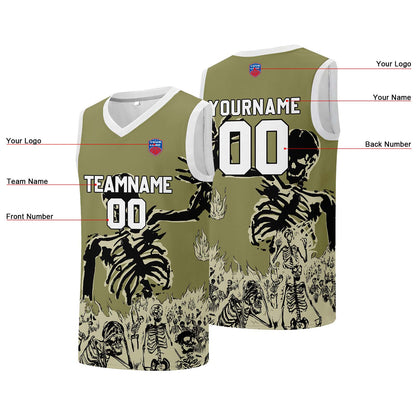 Individuelle Basketball-Jersey für Männer und Frauen. Gestickter und gedruckter Name, Nummer und Logo