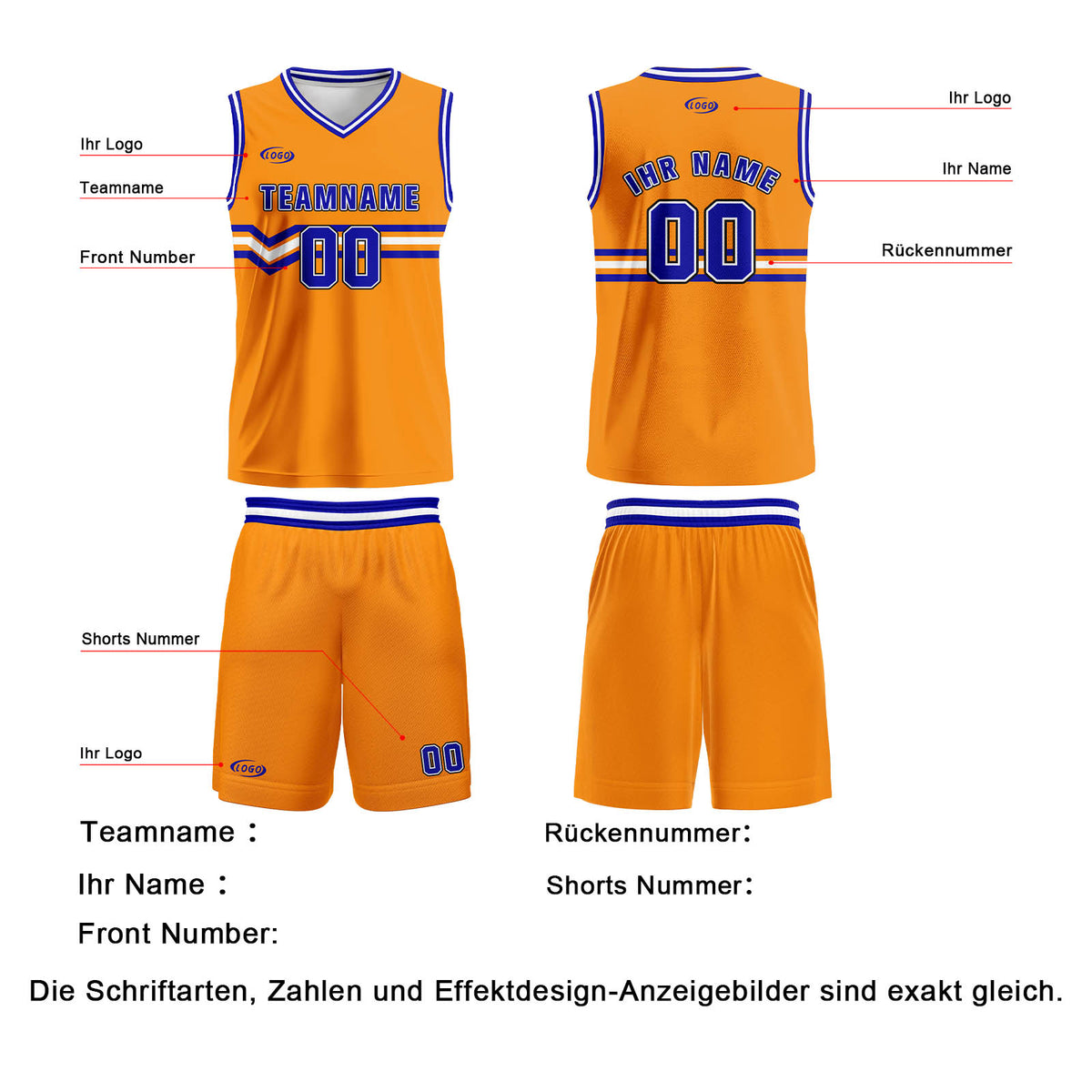 Benutzerdefinierter Orange Lila Weiß Basketball Jersey Uniform Anzug gedruckt Ihr Logo Name Nummer