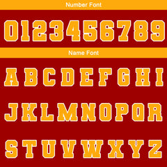Benutzerdefiniert Rot Weiß Gelb Wasserdichte Varsity Jacken Personalisiert genäht Name Nummer Logo zu Letterman Jacken