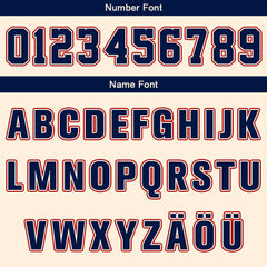 Benutzerdefinierter Creme Blau Rot Basketball Jersey Uniform Anzug gedruckt Ihr Logo Name Nummer