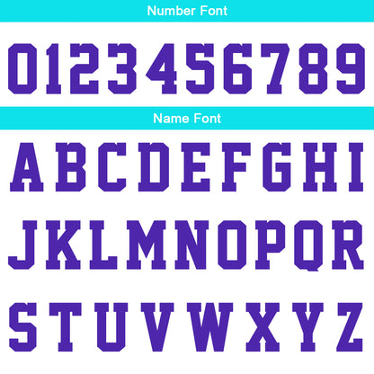 Benutzerdefinierte Hellblau Lila Reversible Basketball Jersey Personalisierte Drucken Name Nummer Logo