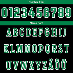Benutzerdefinierte Schwarz Grün Reversible Basketball Jersey Personalisierte Drucken Name Nummer Logo