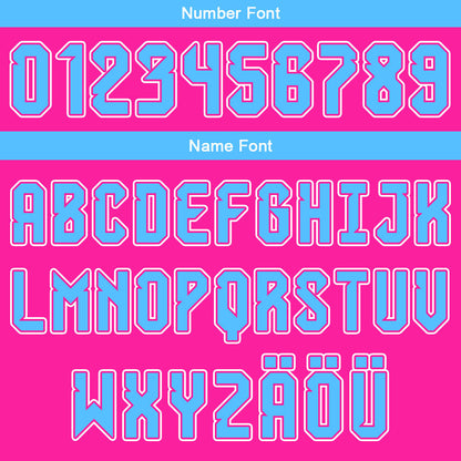 Benutzerdefinierter Rosa Weiß Blau Basketball Jersey Uniform Anzug gedruckt Ihr Logo Name Nummer