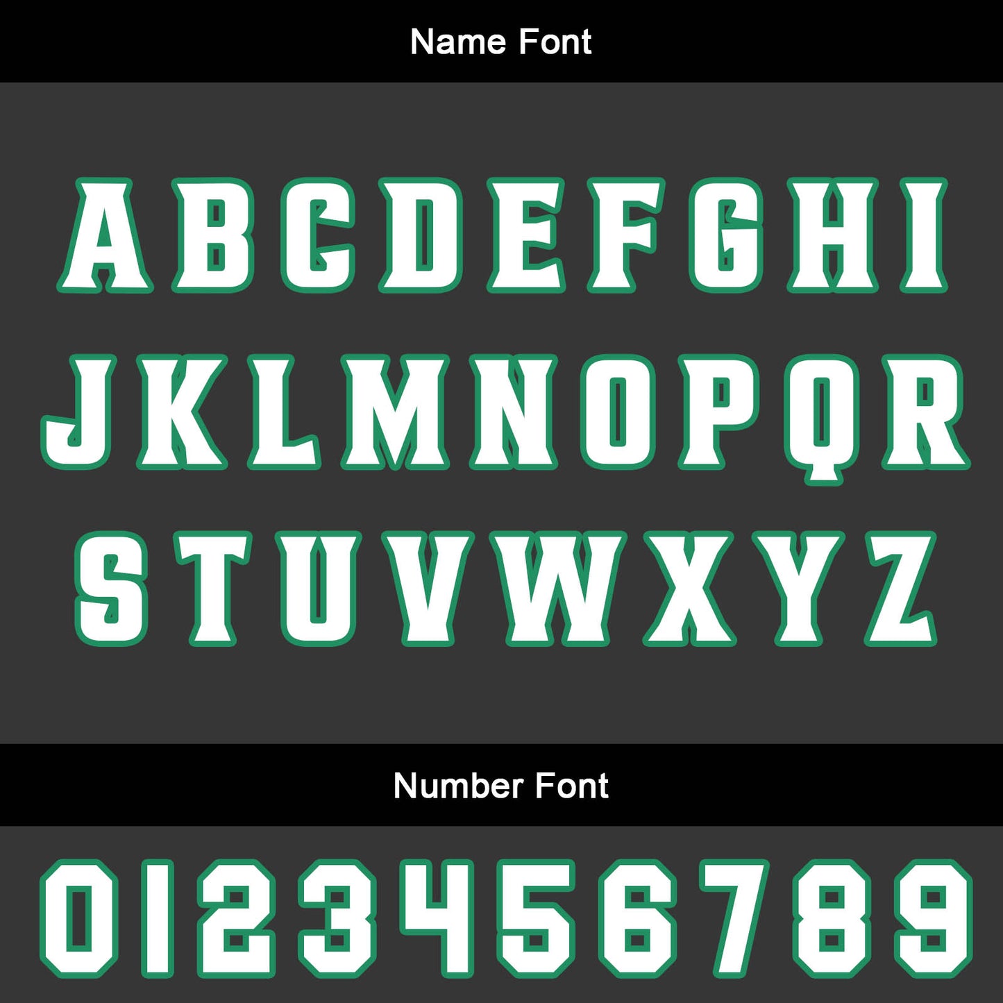 Benutzerdefinierter Schwarz Dunkelgrün Basketball Jersey Uniform Anzug gedruckt Ihr Logo Name Nummer