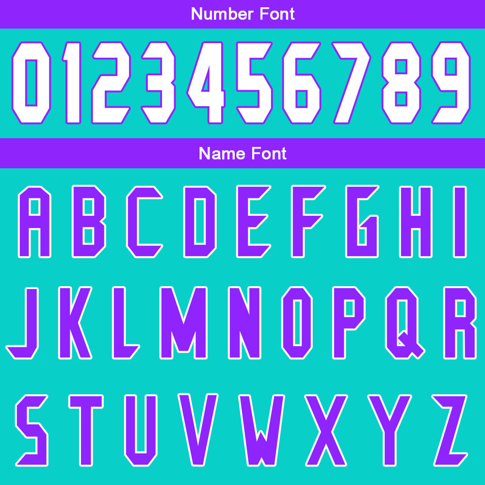 Benutzerdefinierter Cyan Lila Basketball Jersey Uniform Anzug gedruckt Ihr Logo Name Nummer