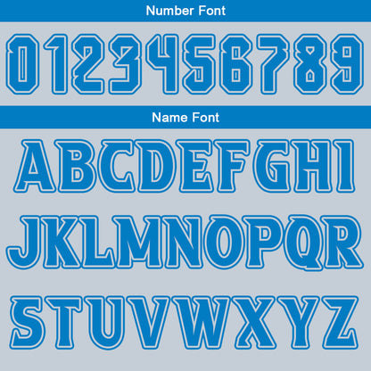 Benutzerdefinierte Blau Grau Reversible Basketball Jersey Personalisierte Print Name Nummer Logo
