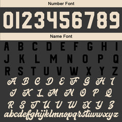 Maßgeschneiderte Schwarz Creme Letterman Varsity Jacket Individuelle Stickerei Druck nach Ihrem Wunsch