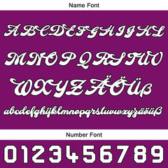 Benutzerdefiniert Rot Blau Personalisierter Baseball Jersey mit Farbverlauf Team Uniform mit Namen und Nummer