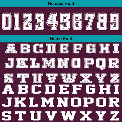 Benutzerdefinierter Lila Cyan Basketball Jersey Uniform Anzug gedruckt Ihr Logo Name Nummer