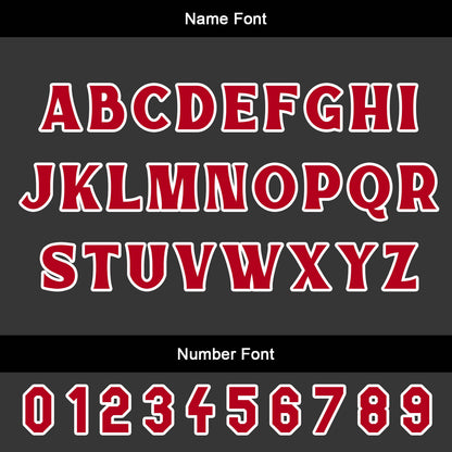 Benutzerdefinierter Grün Rot Basketball Jersey Uniform Anzug gedruckt Ihr Logo Name Nummer