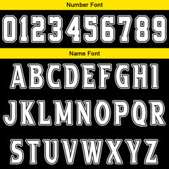 Benutzerdefinierter Schwarz Gelb Basketball Jersey Uniform Anzug gedruckt Ihr Logo Name Nummer