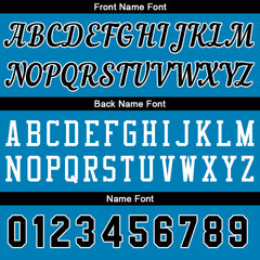 Individuelle Blau-Schwarz Basketball Jersey Shorts für Männer und Frauen Gestickter und gedruckter Name, Nummer und Logo