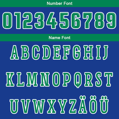 Benutzerdefinierte Blau Weiß Grün Reversible Basketball Jersey Personalisierte Drucken Name Nummer Logo