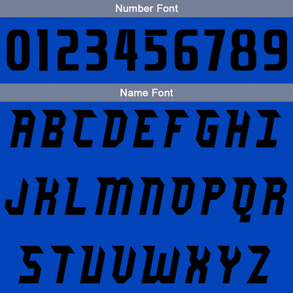 Benutzerdefinierte Blau Schwarz Reversible Basketball Jersey Personalisierte Drucken Name Nummer Logo