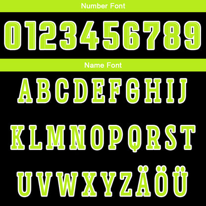 Benutzerdefinierte Schwarz Neongrün Reversible Basketball Jersey Personalisierte Drucken Name Nummer Logo