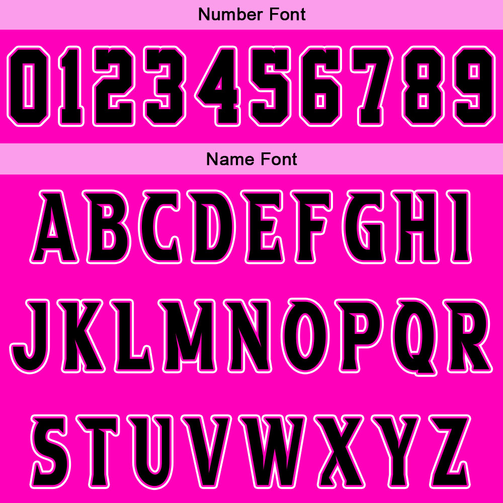 Benutzerdefinierter Rosa Schwarz Basketball Jersey Uniform Anzug gedruckt Ihr Logo Name Nummer
