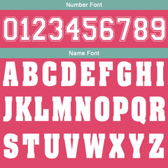 Benutzerdefinierte Rosa Cyan Fußball Gradient Polo-Shirts Fügen Sie Ihr Einzigartiges hinzu Logo/Name/Nummer