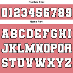 Maßgeschneiderte Rosa Letterman Varsity Jacket Individuelle Stickerei Druck nach Ihrem Wunsch