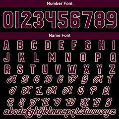 Maßgeschneiderte Braun Schwarz Letterman Varsity Jacket Individuelle Stickerei Druck nach Ihrem Wunsch