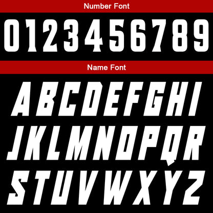 Benutzerdefinierte schwarz Rot Reversible Basketball Jersey Personalisierte Drucken Name Nummer Logo