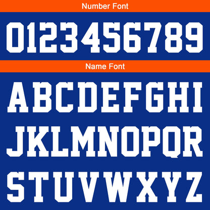 Benutzerdefinierte Königlich Orange Kurzarm-Kapuzenpullover für Männer Frauen Hemden mit Kapuzen gedruckt Name Logo