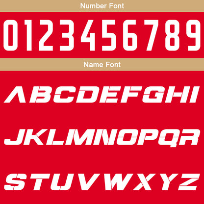 Benutzerdefinierte Rot Weiß Reversible Basketball Jersey Personalisierte Print Name Nummer Logo