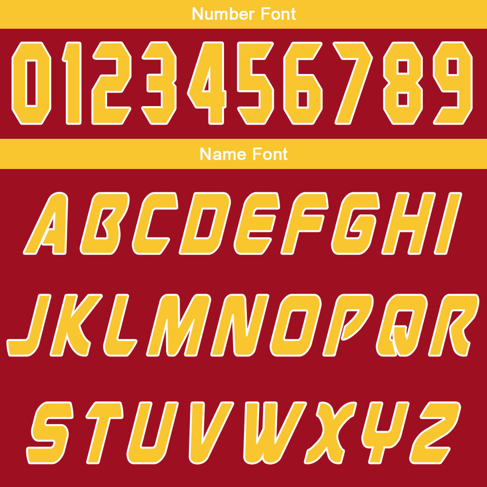 Benutzerdefinierter Rot Gelb Basketball Jersey Uniform Anzug gedruckt Ihr Logo Name Nummer